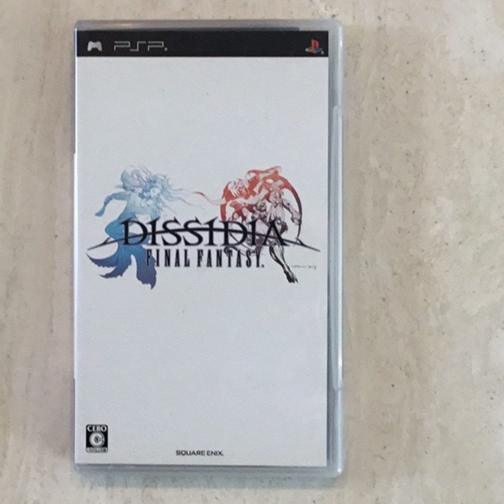 Final Fantasy Dissidia PSP Game Japanese Version Sony PlayStation UMD CIB